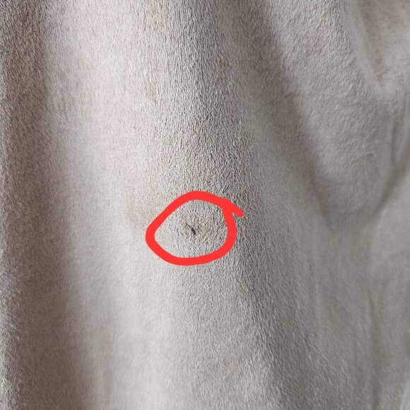 Naif Women's Faux Suede Western Style Open Front Fringe Vest, Large, Cowgirl - Picture 7 of 11